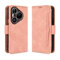 Huawei Pura 90 Pro/90s Pro Kortholder Lommebokveske - Rosa