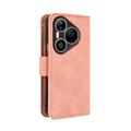Huawei Pura 90 Pro/90s Pro Kortholder Lommebokveske - Rosa