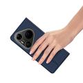 Huawei Pura 90 Pro Max Dux Ducis Skin Pro Flip-deksel - Blå