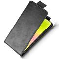 Huawei Pura 90 Pro vertikalt flip-etui med stativ