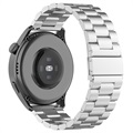 Huawei Watch 3/3 Pro Rustfritt Stål Belte - Sølv