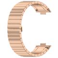 Huawei Watch Fit 3 Rustfritt Stål Reim - Roségull