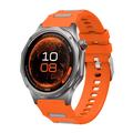 Huawei Watch GT 7/GT 7 Pro sportsrem i silikon med hurtigutløser og to farger - oransje / grå