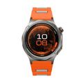 Huawei Watch GT 7/GT 7 Pro sportsrem i silikon med hurtigutløser og to farger - oransje / grå