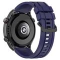Huawei Watch Ultimate Soft Silikon Strap - Mørkeblå
