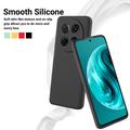 Huawei nova 13i Flytende silikon-deksel med håndstropp - svart