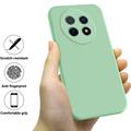 Huawei nova 14i Flytende silikon-deksel med håndstropp - grønn