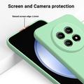 Huawei nova 15 Max Flytende silikon-deksel med håndstropp - Grønn