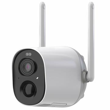 Hubview CG7 WiFi Hjemmesikkerhetskamera for hjemmet med 64GB minnekort - hvit