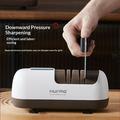 Hurma HM-802 elektrisk knivslipemaskin med diamantslipeskive - hvit