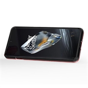 OnePlus 12 Hybrid-deksel med Ringholder - Rød