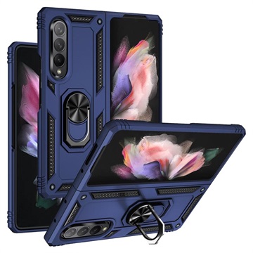 Samsung Galaxy Z Fold3 5G Hybriddeksel med metallstativ