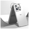 iPhone 14 Pro Max hybriddeksel med skjult stativ - hvit