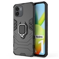 Xiaomi Redmi A1 Hybrid-deksel med Ringholder - Svart