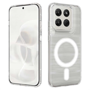 Motorola Moto G37/G37 Power/G47 Hybrid-deksel - MagSafe-kompatibel - Gjennomsiktig