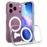 iPhone 18 Pro Max Hybrid-deksel - MagSafe-kompatibel - Gjennomsiktig