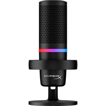 HyperX DuoCast spillmikrofon med RGB-lys - svart