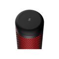 HyperX QuadCast toveis/omnidireksjonal mikrofon - svart/rød