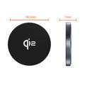 IC-10Q Kompatibel med MagSafe Wireless Charger ultratynn magnetisk ladeplate (Qi2 MPP-sertifisert)