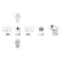 IMC360 Android-projektor med AirPlay og Miracast - hvit