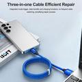 ISOFT IS-007 3-i-1-kabel for reparasjon av nedlastingsmodus (SAM) til Samsung-enheter
