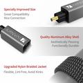 IVANKY OC03 Digital Toslink Fiber Audio Cable for TV/PS4/Xbox - 3m