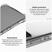 Samsung Galaxy S24+ Imak Drop-Proof TPU-deksel - Gjennomsiktig