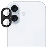 iPhone 17 Imak Fullt deksel i metall og herdet glass kameralinsebeskyttelse - svart