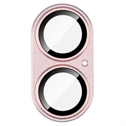 iPhone 17 Imak Fullt deksel i metall og herdet glass kameralinsebeskyttelse - Rosa