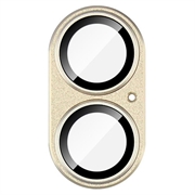 iPhone 17 Imak Fullt deksel i metall og herdet glass kameralinsebeskyttelse - Gul