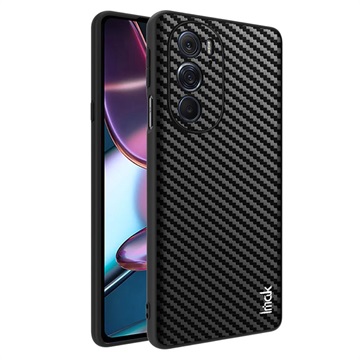 Imak LX-5 Motorola Edge X30 Hybrid-deksel - Karbonfiber - Svart
