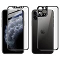Imak Metal iPhone 11 Pro Herdet Glass Beskyttelsessett - 9H - Svart