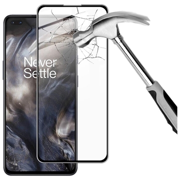 OnePlus Nord/Nord 2 5G Imak Pro+ Beskyttelsesglass - Svart Kant