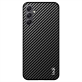 Samsung Galaxy A34 5G Imak Ruiyi Belagt Deksel - Karbonfiber - Svart