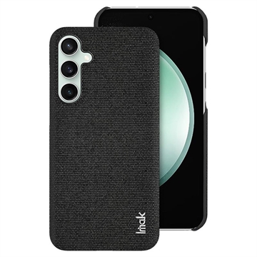 Samsung Galaxy S24 FE Imak Ruiyi Hybrid-deksel - Karbonfiber - Svart