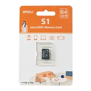 Imou S1 microSDXC-minnekort - UHS-I, 10/U3/V30 - 64GB