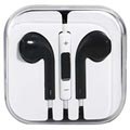 I-øret-Hodesett - iPhone, iPad, iPod - Svart