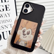 iPhone 17 InkZone DIY E-Ink NFC-deksel - svart