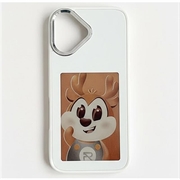 iPhone 17 InkZone DIY E-Ink NFC-deksel - Hvit