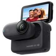 Insta360 GO 3S Actionkamera - 128GB, 4K - Midnattssvart