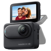 Insta360 GO 3S Actionkamera - 128GB, 4K - Midnattssvart