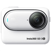 Insta360 GO 3S Actionkamera - 64GB, 4K - Arktisk hvit