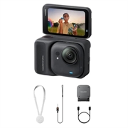 Insta360 GO Ultra Standard-pakke action kamera i 4K – svart