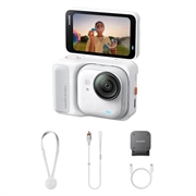 Insta360 GO Ultra Standard-pakke action kamera i 4K – hvit