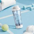 JBB-103 Elektrisk proteinshaker / selvblandende flaske 600ml - hvit