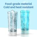 JBB-103 Elektrisk proteinshaker / selvblandende flaske 600ml - hvit