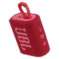 JBL Go 3 Bærbar Vanntett Bluetooth-høyttaler - Rød
