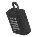JBL Go 3 Bærbar Vanntett Bluetooth-høyttaler - Svart