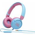 JBL JR310 Hodetelefoner med mikrofon for barn - blå/rosa