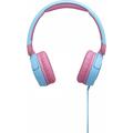 JBL JR310 Hodetelefoner med mikrofon for barn - blå/rosa